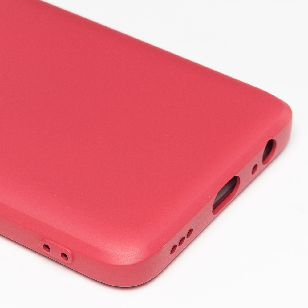 Силиконовый матовый чехол Activ Full Original Design для Xiaomi Redmi Note 9T 5G, бордовый