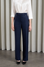 31007 Брюки женские (темно-синий)