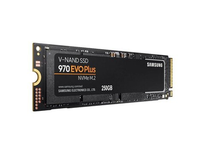 SSD накопитель Samsung 970 EVO 250ГБ, M.2 2280, PCIe 3.0 x4, NVMe [MZ-V7S250B/AM]