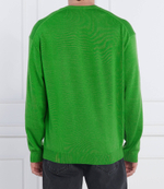 Хлопковый свитер Kenzo - зеленый(FC65PU3423LA)