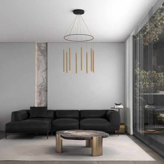 301101 LED / подвесной светильник / латунь