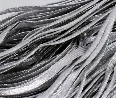 Шнур плоский декоративный, ш. 8 мм, 100% п/э