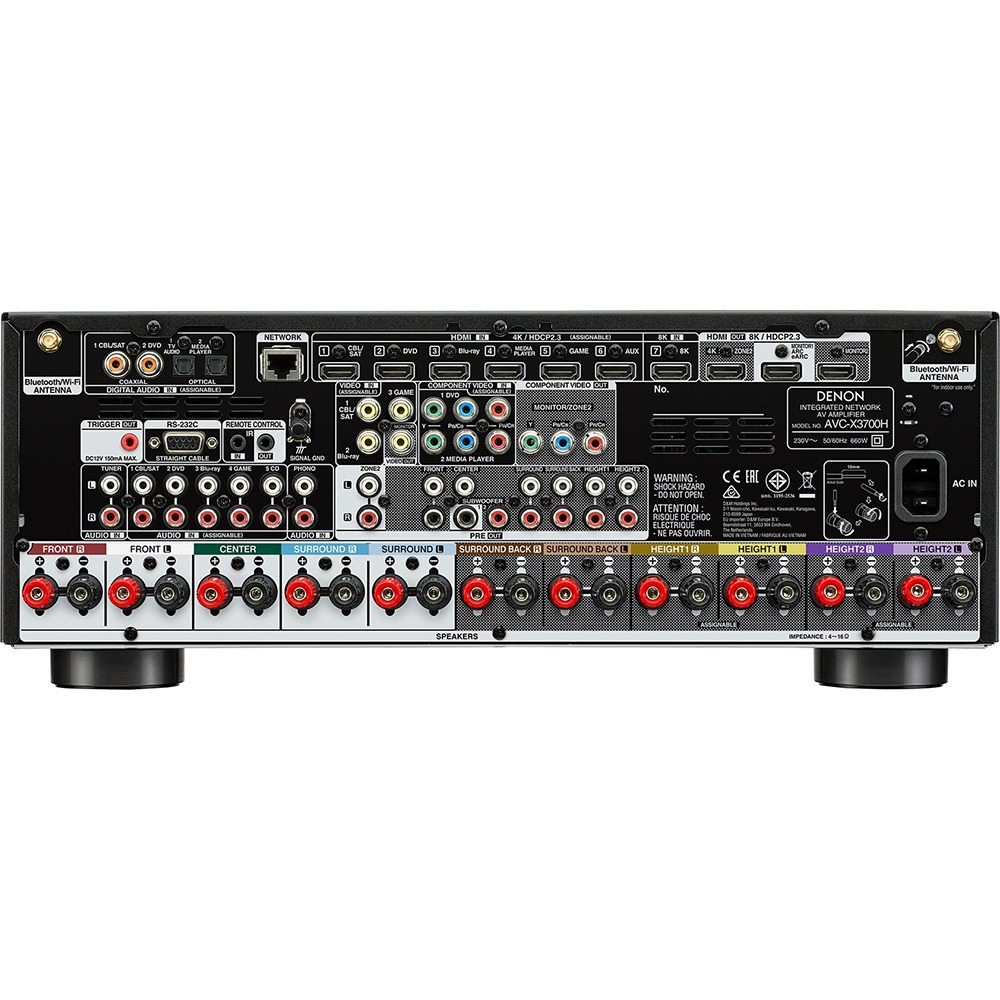 Ресивер AV Denon AVC-X3700H 9.2 (AVCX3700HBKE2)