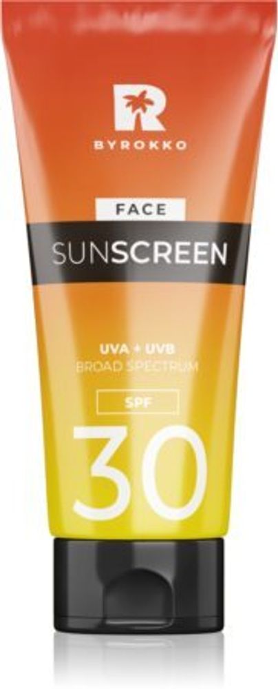 ByRokko солнцезащитный крем для лица SPF 30 Sunscreen
