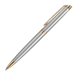 Подарочный набор: Чехол на молнии и Шариковая ручка Waterman Hemisphere, цвет: GT, стержень: Mblue