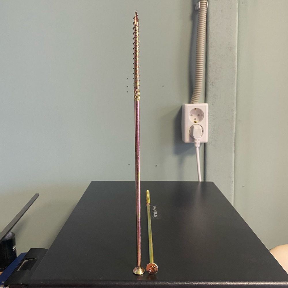 Саморез конструкционный с потайной головкой ЖЦ 8х300