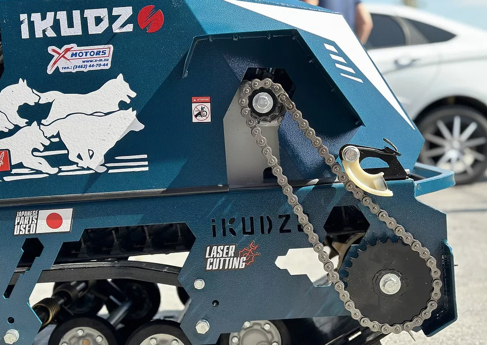 Мотобуксировщик IKUDZO TERRAIN LONG 1700/600 EKR22 (с реверсом)