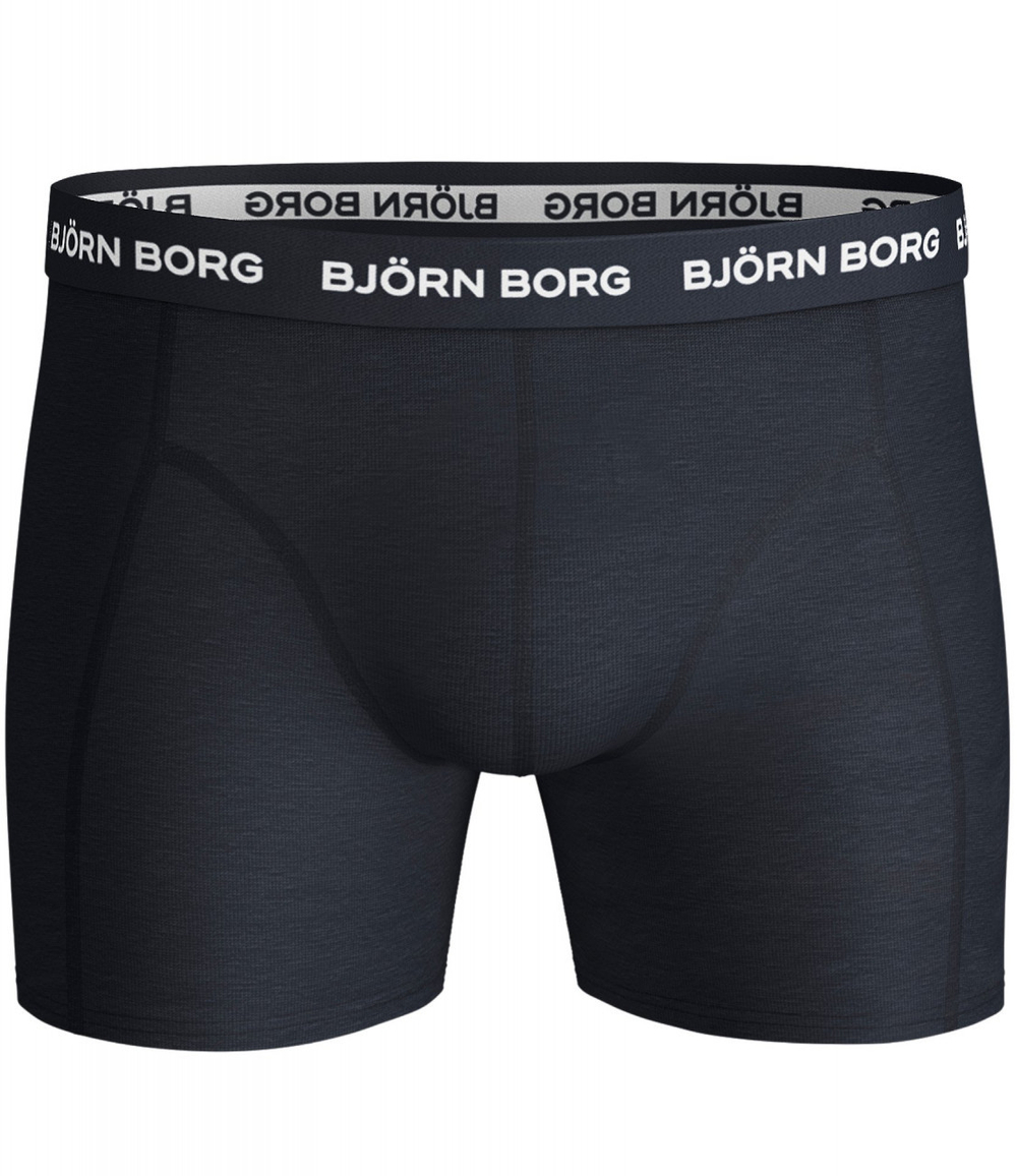 Мужские спортивные боксеры Björn Borg Shorts Solid 3P - небесный