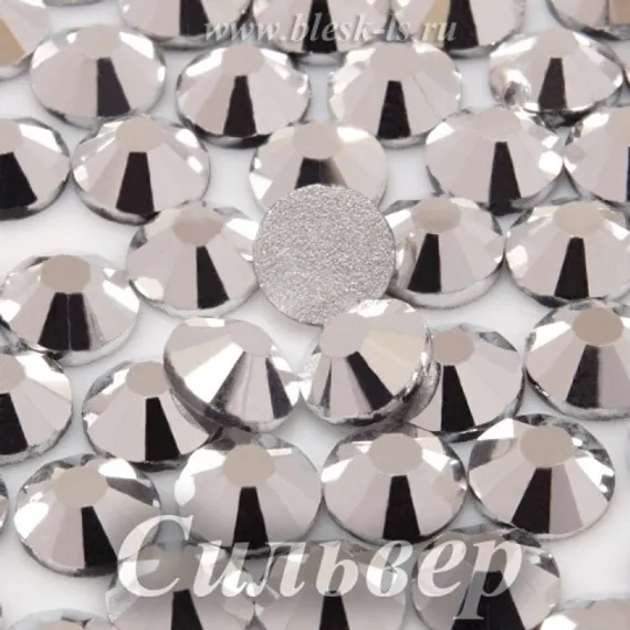 ЛС Стразы холодной фиксации, Сильвер