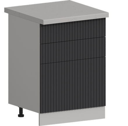 Кухня Модуль ШН3Я 600 Ликата / Лайт Грей