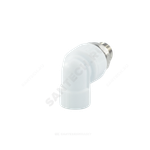 Угольник PP-R комбинированный разъемный белый Дн 20х1/2" НР для радиатора VALFEX 10238012