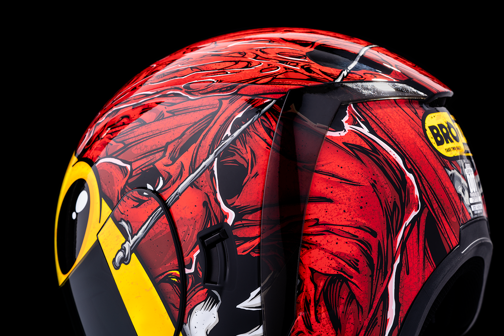 Airform Brozak MIPS Helmet / Красно-желтый