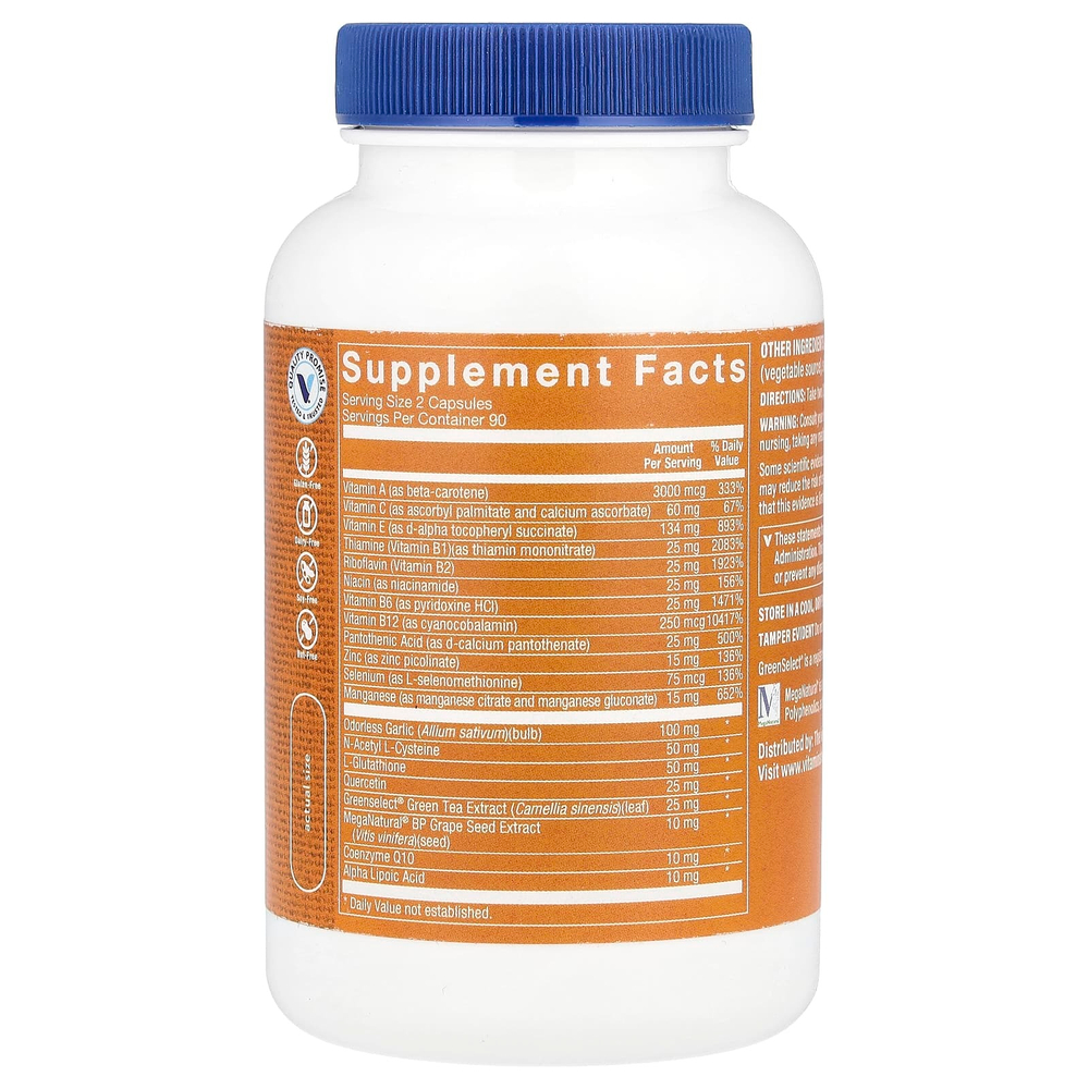 The Vitamin Shoppe, Супер антиоксидант, 180 капсул