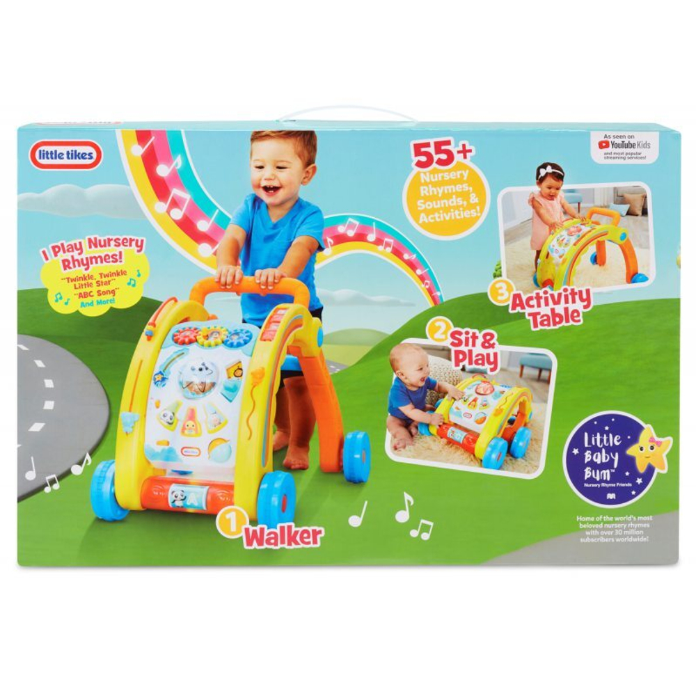 Tikes - Музыкальная ходунка и игровой стол Little Baby Bum 3in1 ver. PL 652547