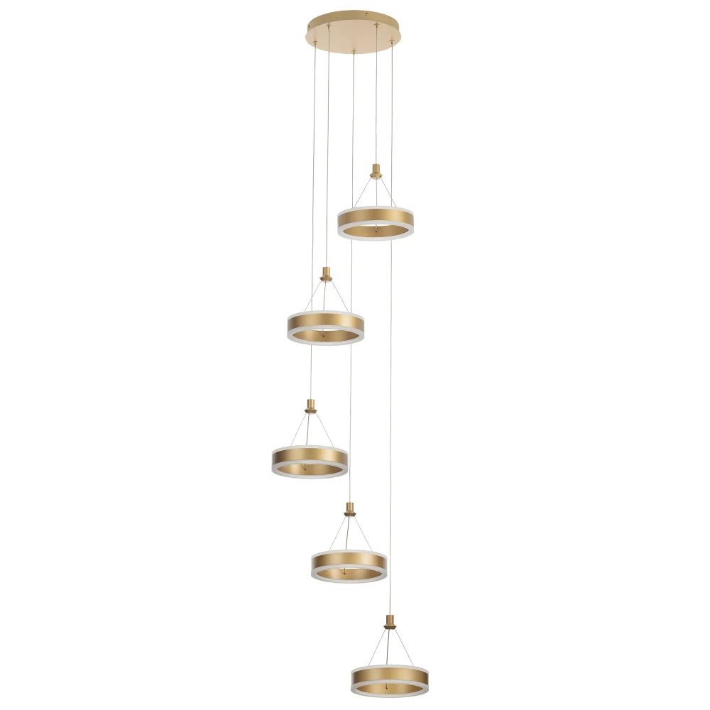 Citilux Дуэт CL719052 LED Подвесной светильник Золото