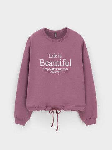 джемпер  для девочки  КР 302827/темная орхидея к595