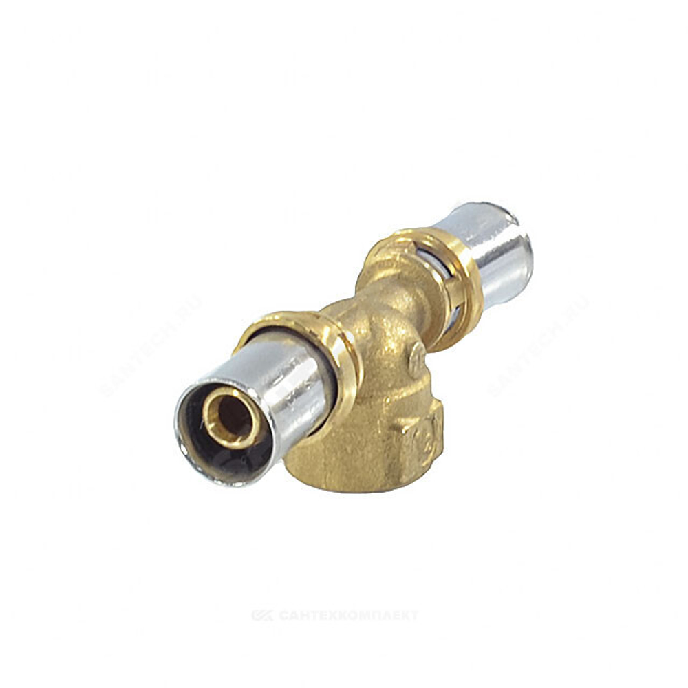 Тройник для МП/PE-X труб латунь пресс Дн 32х3/4"х32 ВР RM154 Giacomini RM154Y050