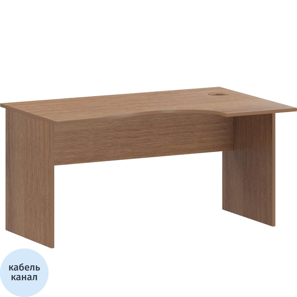 Стол эргономичный PT Арго А-200 правый орех гварнери
