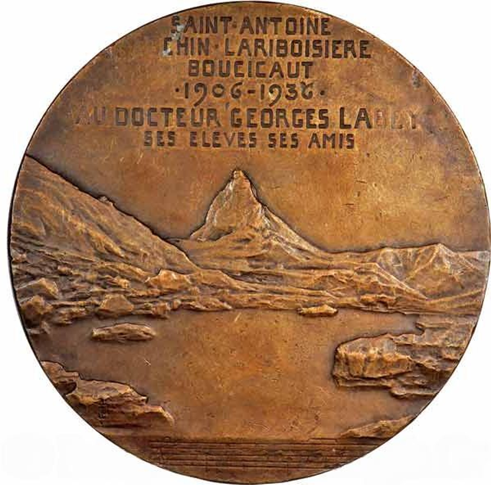 France, Docteur Georges Labey Commemorative Medal, 1936
