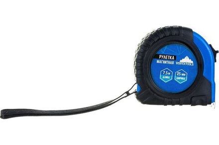 Рулетка магнит. 25мм  7,5м VerteXtools