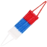 Мочалка для тела полипропиленовая «Флаг»,40*14см