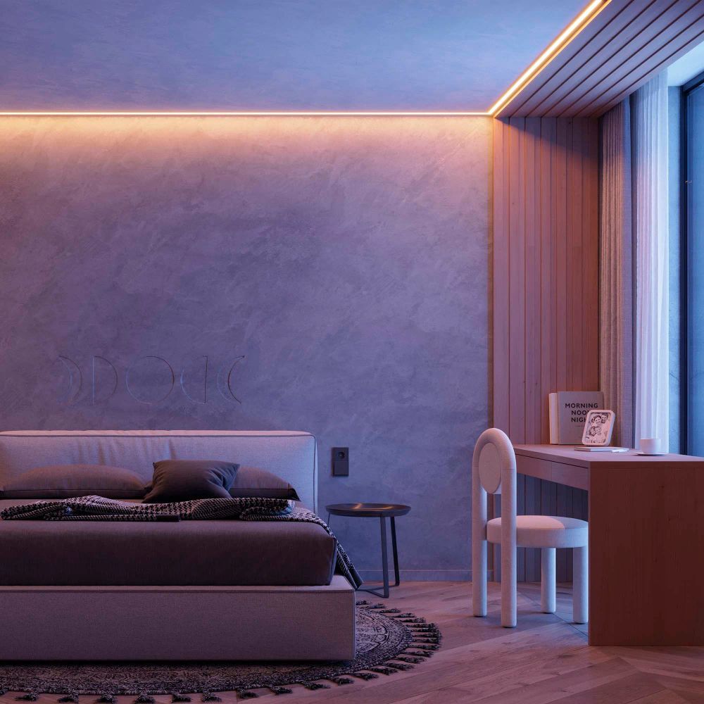 Светодиодная лента UL-A140-10mm 24V Day-MIX (20 W/m, IP20, 5m) (Arlight, Изменяемая ЦТ) 052835