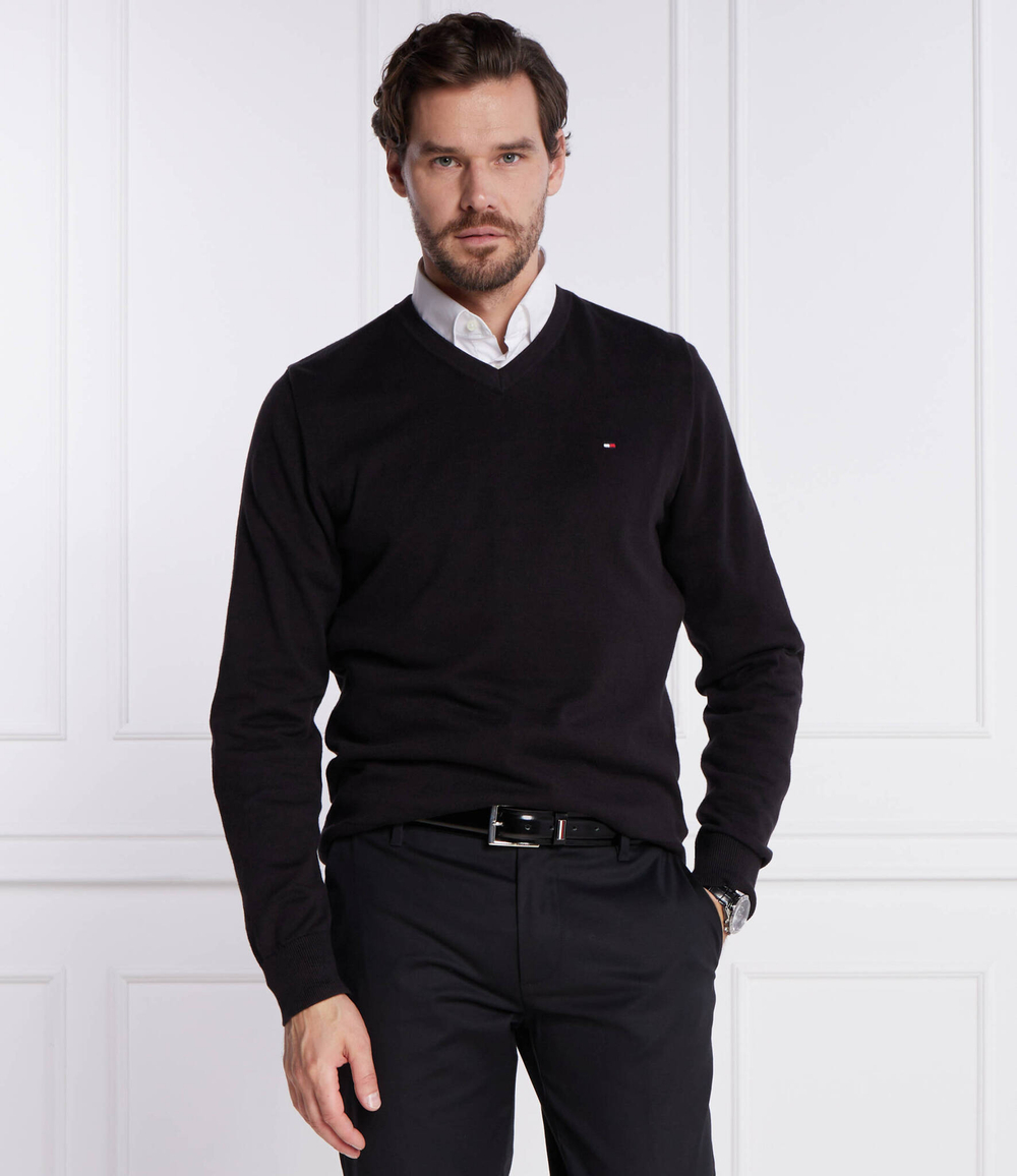 Свитер Tommy Hilfiger - черный(MW0MW32022)