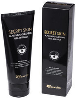 Маска-пленка для кожи лица SECRETSKIN BLACK HEAD CLEANING PEEL-OFF PACK 100 мл.