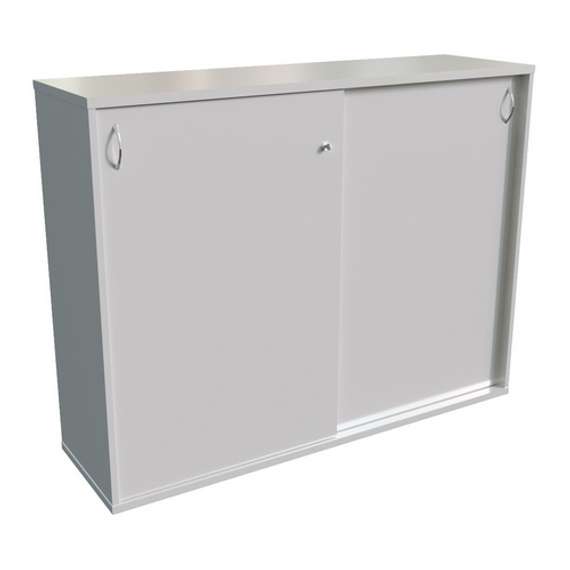Шкаф-купе с топом и замком Steel 11321 белый