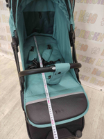 Коляска прогулочная Baballo Future 2024 бирюзовая (черная рама)