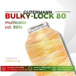 Нить текстурированная Gutermann Bulky-Lock 80 multicolor (1000 метров), 1 кат. | 9914