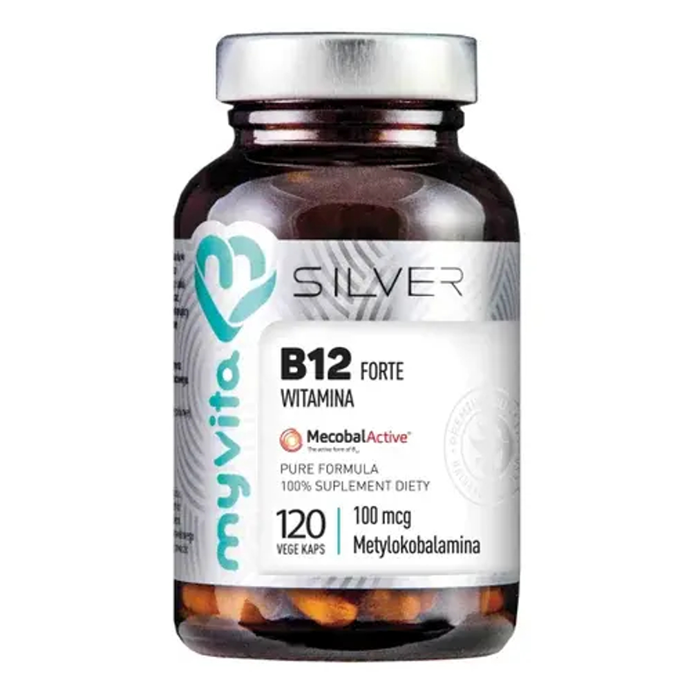 MyVita Silver Vitamin B12 Forte 100 mcg - 120 капсул