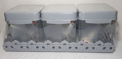 Набор емкостей "Пронто" 1,2л.(на подставке)