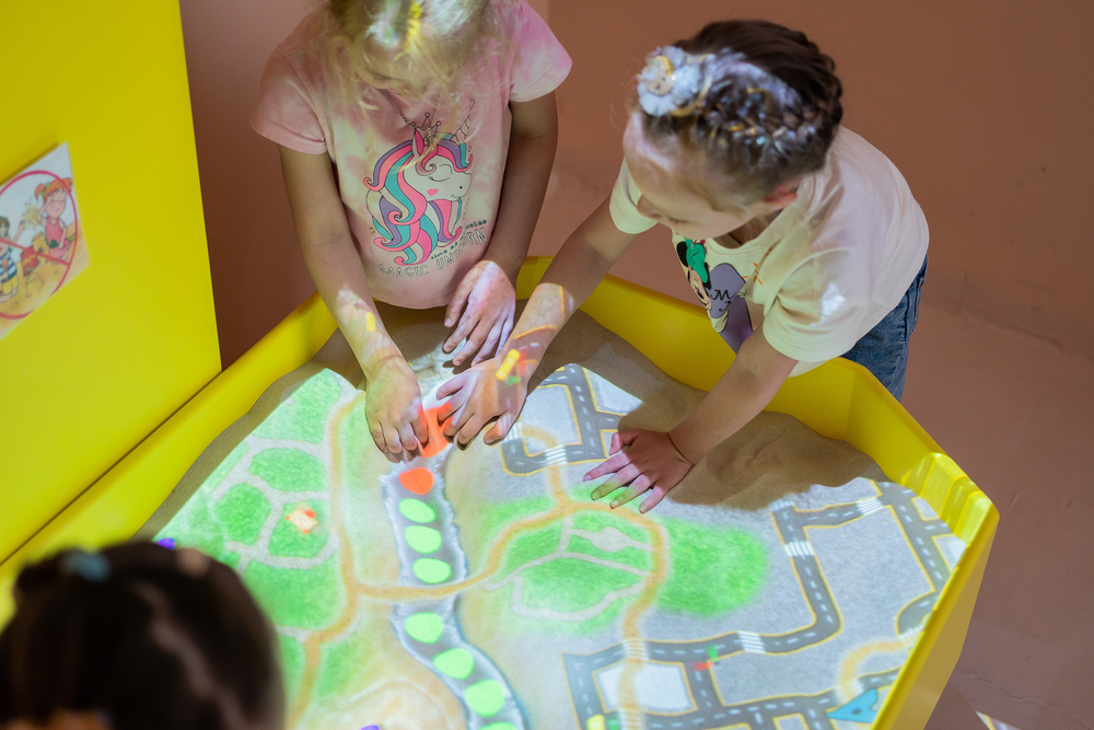 Интерактивная песочница Алмаз