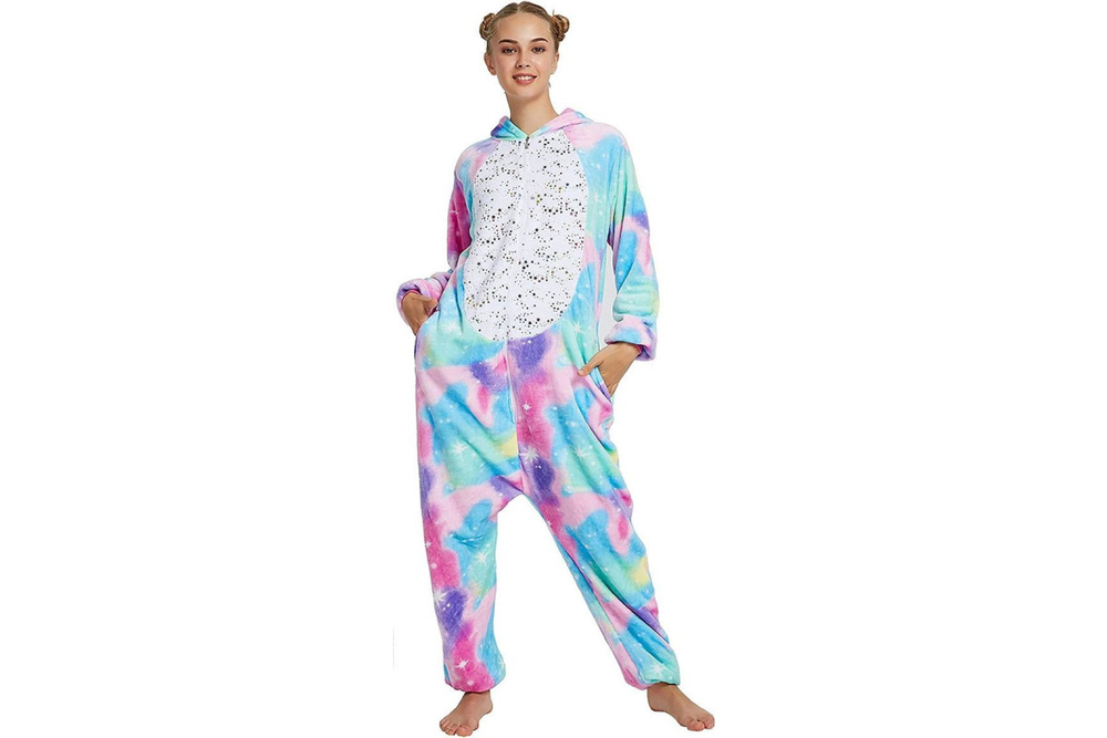 Кигуруми Funfur Единорог Мерцающий XL