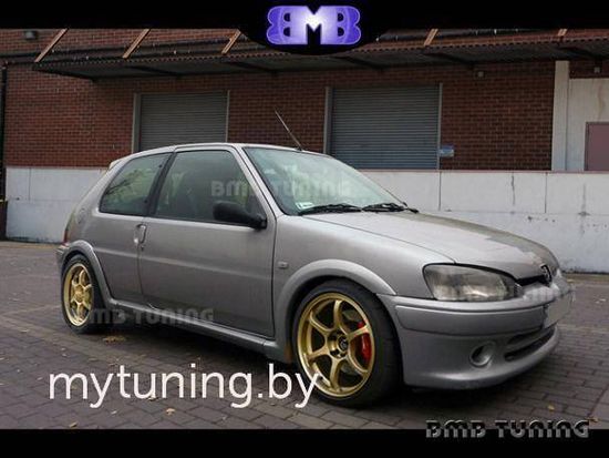 Расширители арок с порогами для Peugeot 106