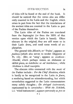 The psalter in latin and english | J.H. Bernard