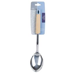 Ложка поварская " " 34*7,5*2см (2 вида) (упаковочный пакет)