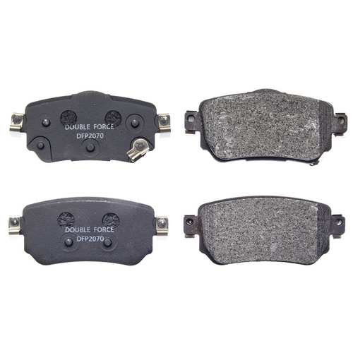 Колодки тормозные дисковые задние Double Force DFP2070
