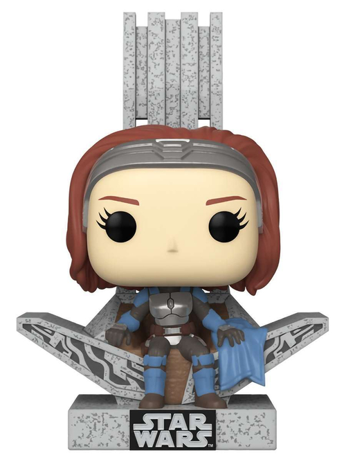 Фигурка Funko POP! Deluxe Bobble Star Wars Mandalorian S9 Bo-Katan Kryze on Throne (669) 76545