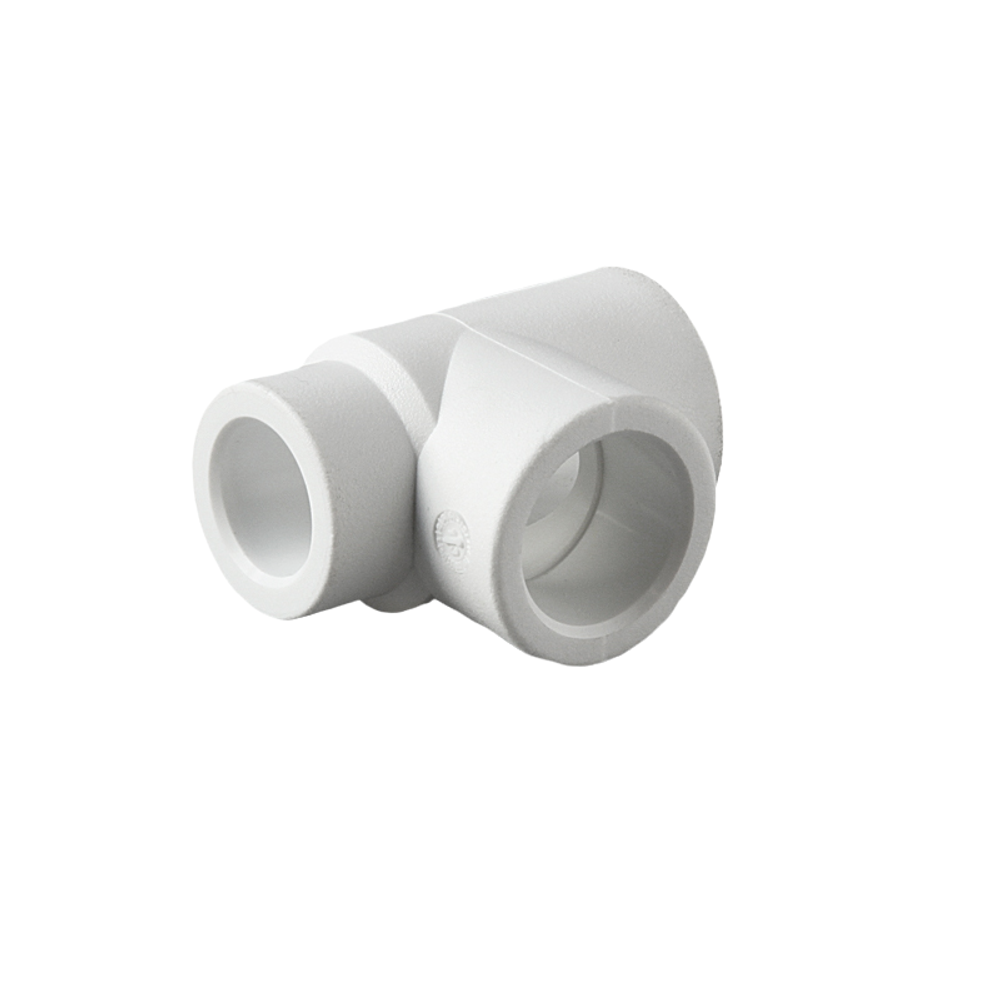 Тройник переходной Ø 40*25*40 ППР (белый)
