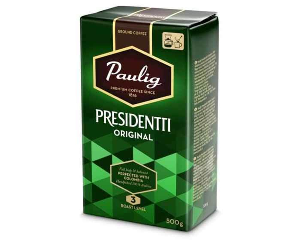 Кофе молотый Paulig Presidentti Original, 500 г