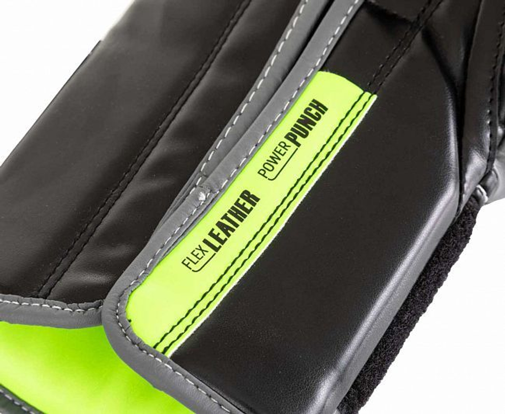 Перчатки боксерские Clinch Contender черно-серые C184