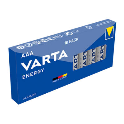 Батарейка Varta Energy AAA/LR03 , ( 10 ) шт. в блистере, 04103229410
