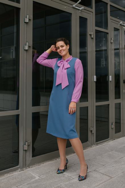 Офисный сарафан 2983ШЕ