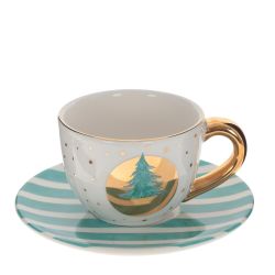 GAEM Чашка с блюдцем, 250 мл, L15 W15 H7,5 см