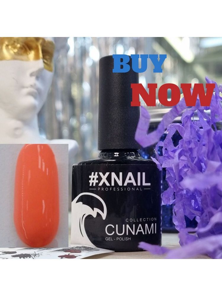 XNAIL Гель-лак CUNAMI Coral Reef №10 10мл