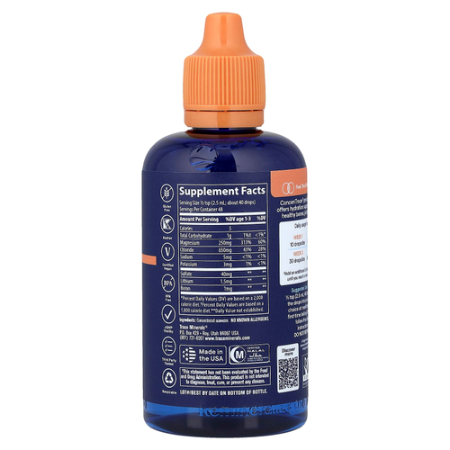 Trace, ConcenTrace®, микроэлементы в каплях, 118 мл (4 жидк. унции)