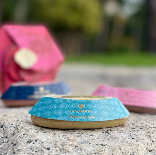 Мыло для лица на основе масла рисовых отрубей Цимбопогон Сymbopogon Soap Harnn