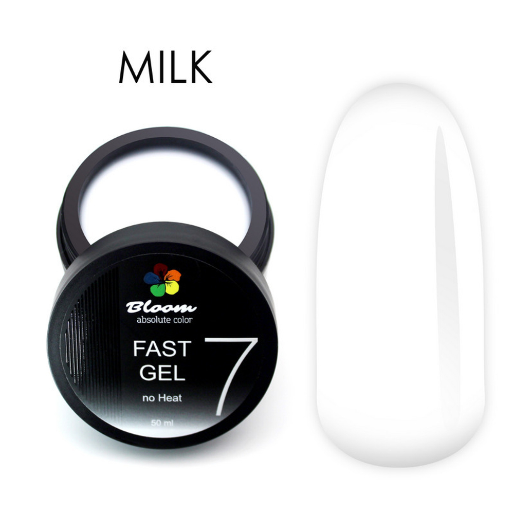 Bloom Fast Gel 07 - Гель холодный для наращивания, 50 мл
